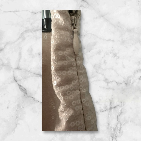 A New Day Women's Sequin Mini Skirt - Cream NWT - Picture 3 of 4